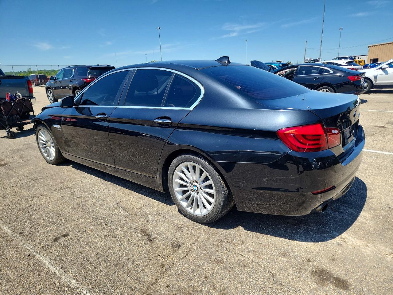 2011 Bmw 535i Black vin: WBAFU7C53BC871519