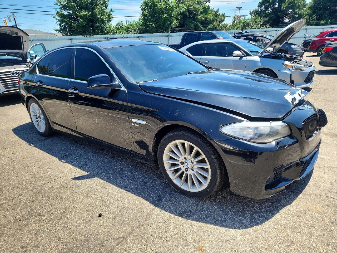2011 Bmw 535i Black vin: WBAFU7C53BC871519