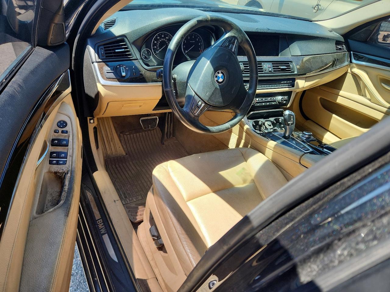 2011 Bmw 535i Black vin: WBAFU7C53BC871519