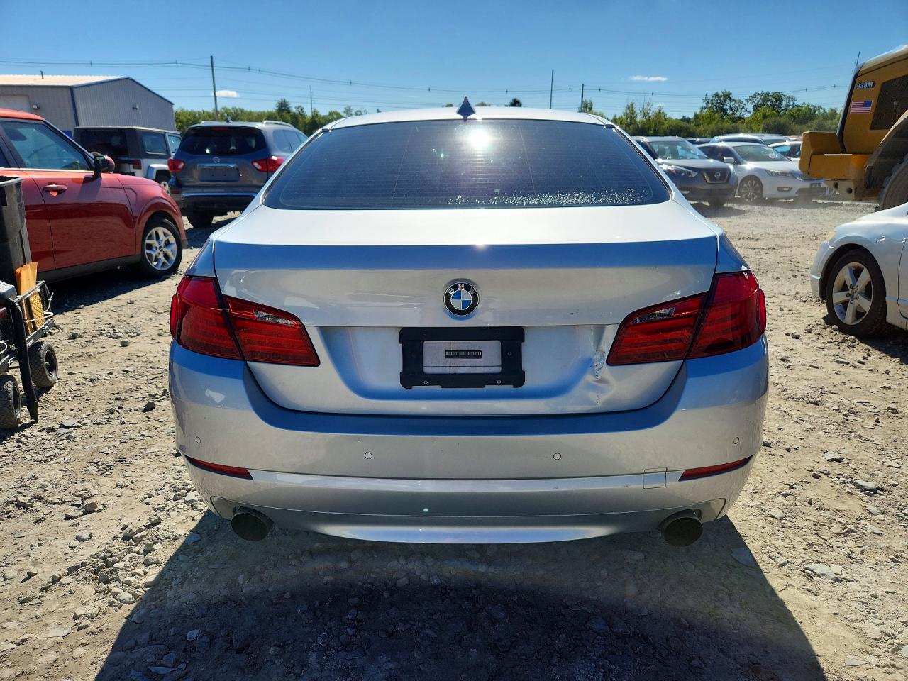 2011 Bmw 535 Xi Серебряный vin: WBAFU7C53BC874954