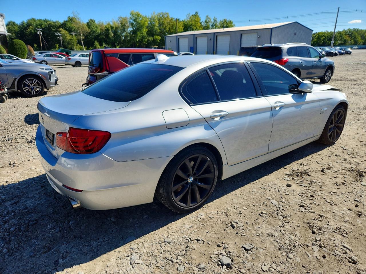 2011 Bmw 535 Xi Серебряный vin: WBAFU7C53BC874954