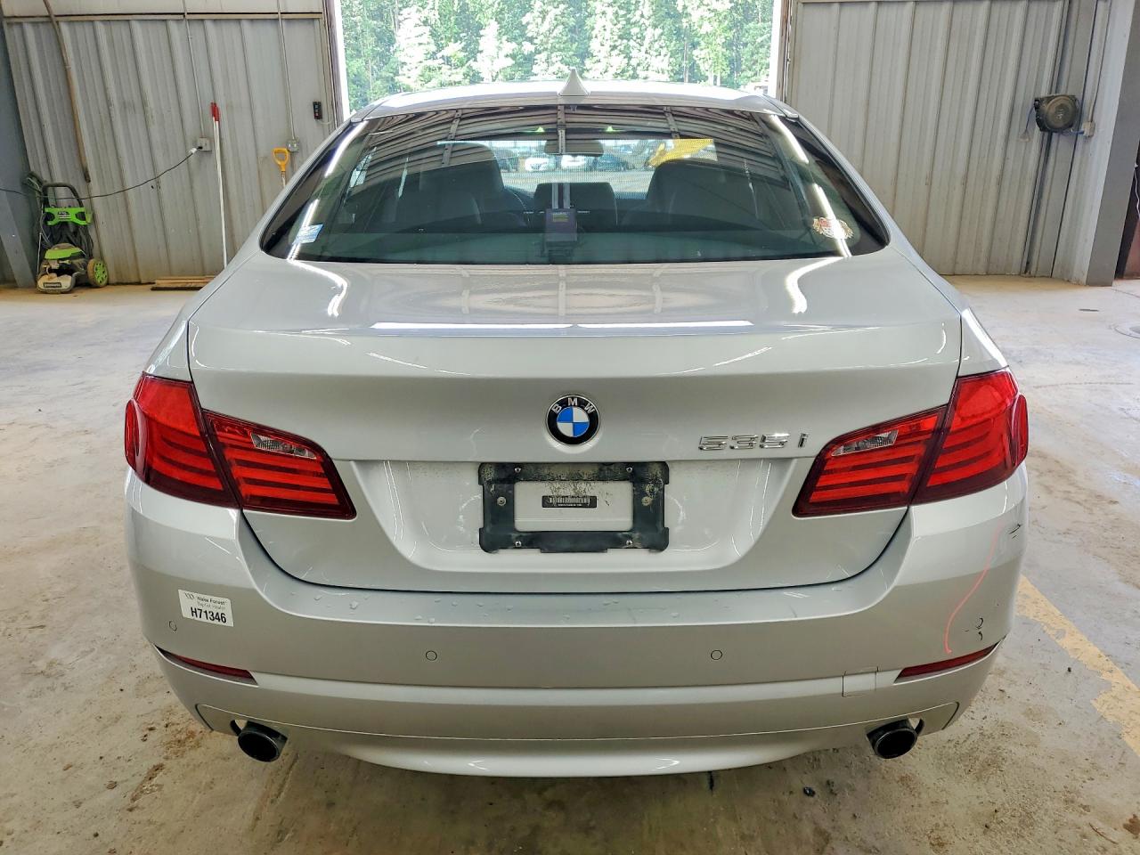 2011 Bmw 535 Xi Серебряный vin: WBAFU7C53BC877904