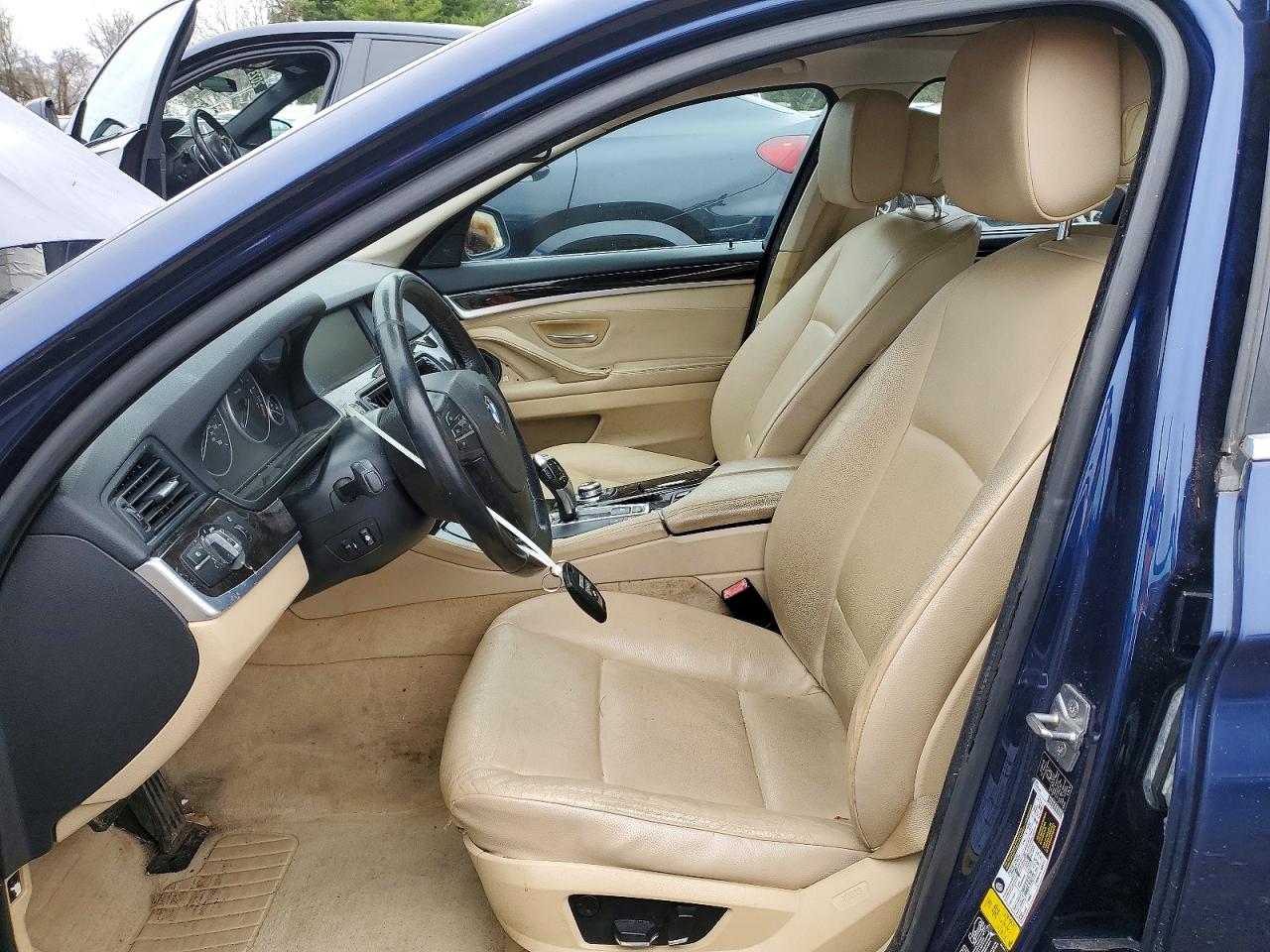 2011 Bmw 535 Синий vin: WBAFU7C53BDU54430