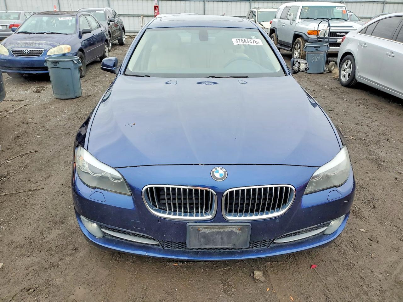 2011 Bmw 535 Синий vin: WBAFU7C53BDU54430