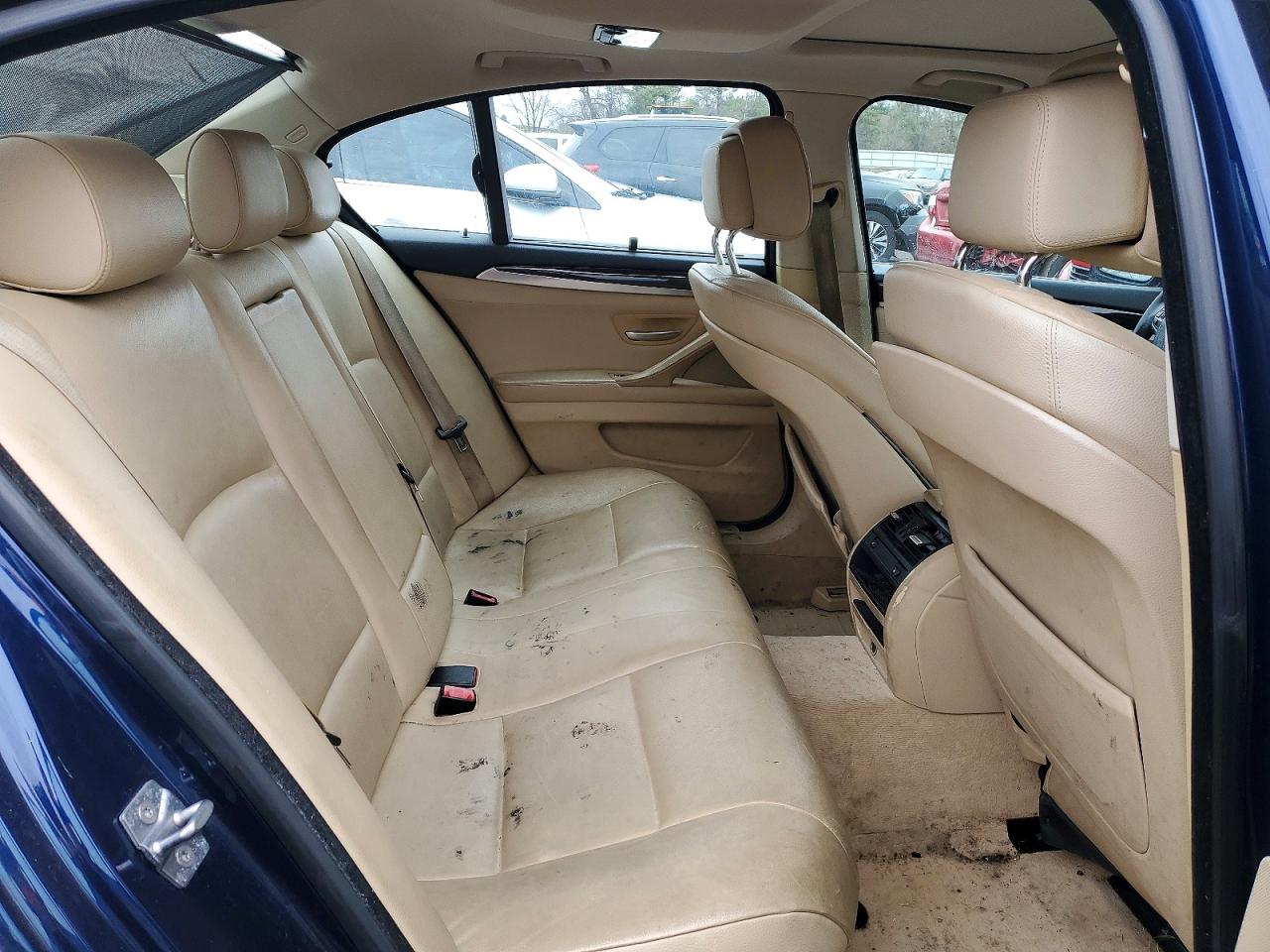2011 Bmw 535 Синий vin: WBAFU7C53BDU54430