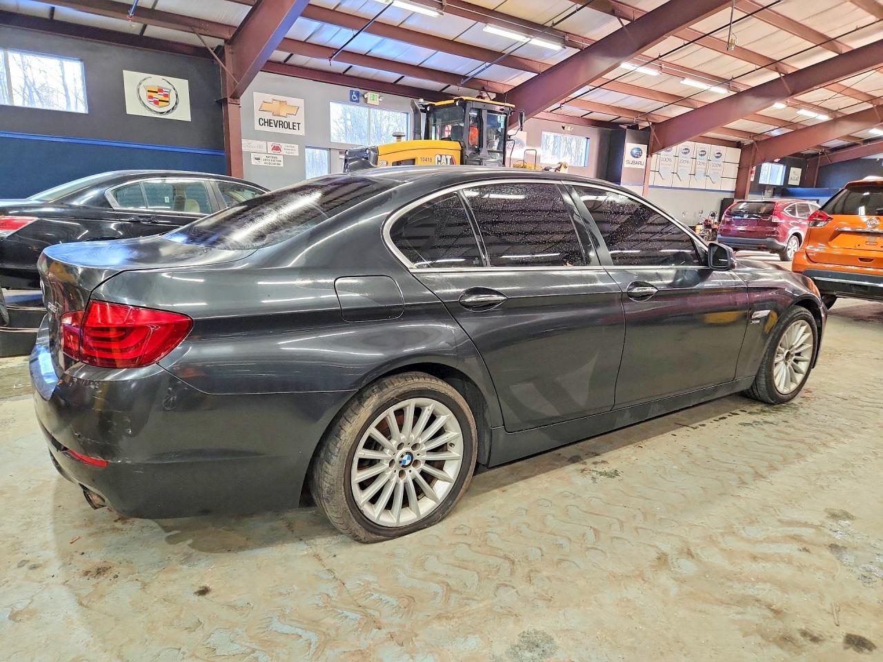 2012 Bmw 535 Xi Gray vin: WBAFU7C53CDU58432