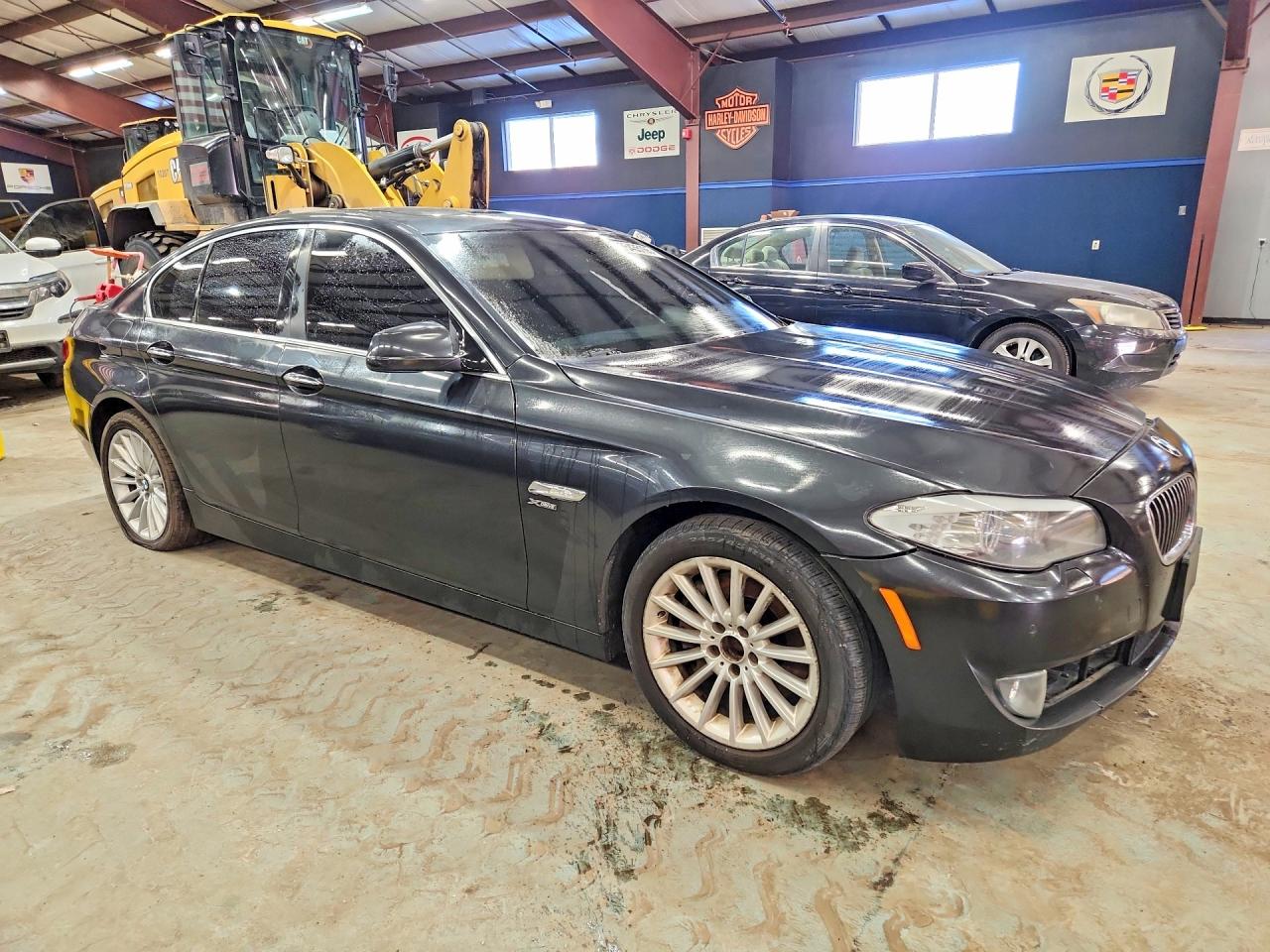 2012 Bmw 535 Xi Gray vin: WBAFU7C53CDU58432