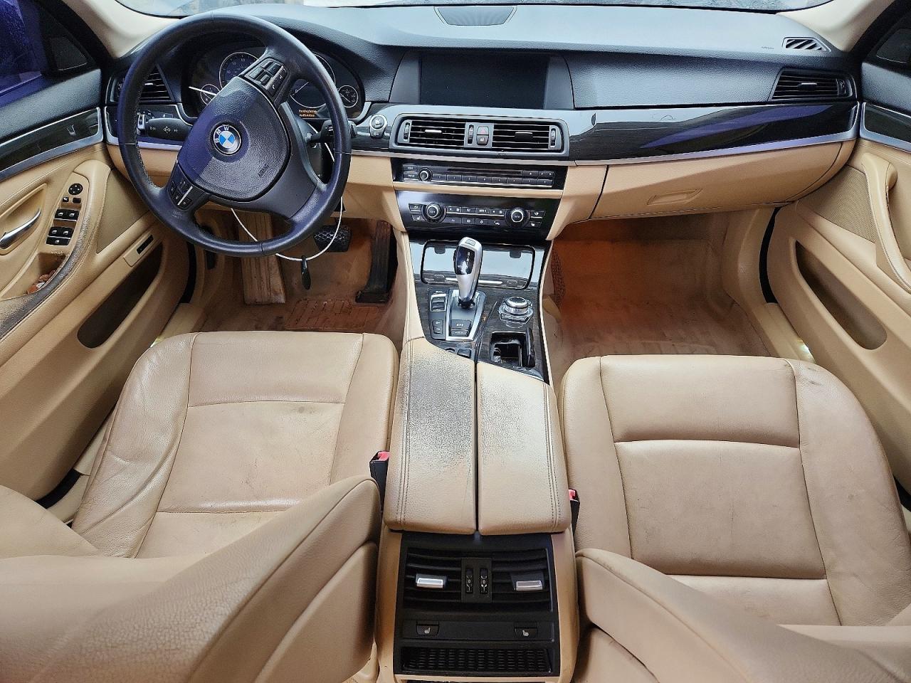2012 Bmw 535 Xi Gray vin: WBAFU7C53CDU58432
