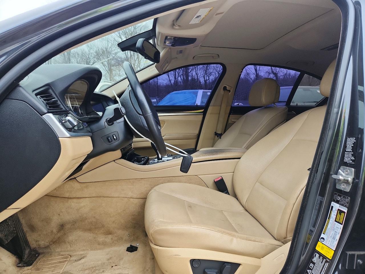 2012 Bmw 535 Xi Gray vin: WBAFU7C53CDU58432