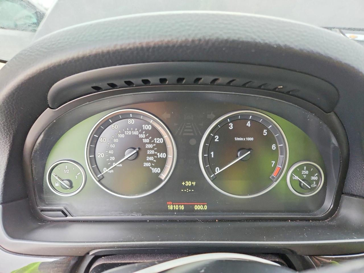 2012 Bmw 535 Xi Gray vin: WBAFU7C53CDU58432