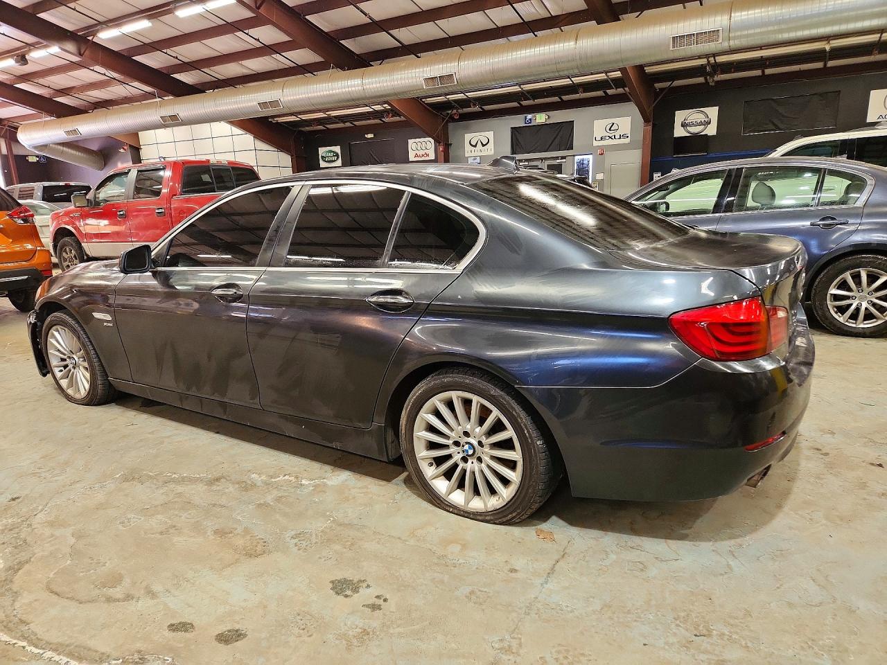 2012 Bmw 535 Xi Gray vin: WBAFU7C53CDU58432