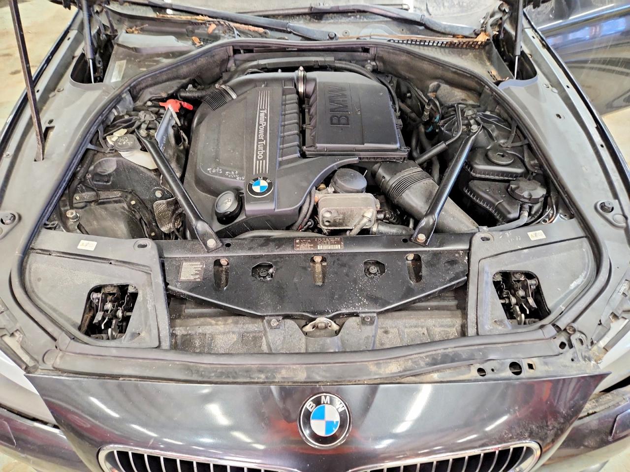 2012 Bmw 535 Xi Gray vin: WBAFU7C53CDU58432
