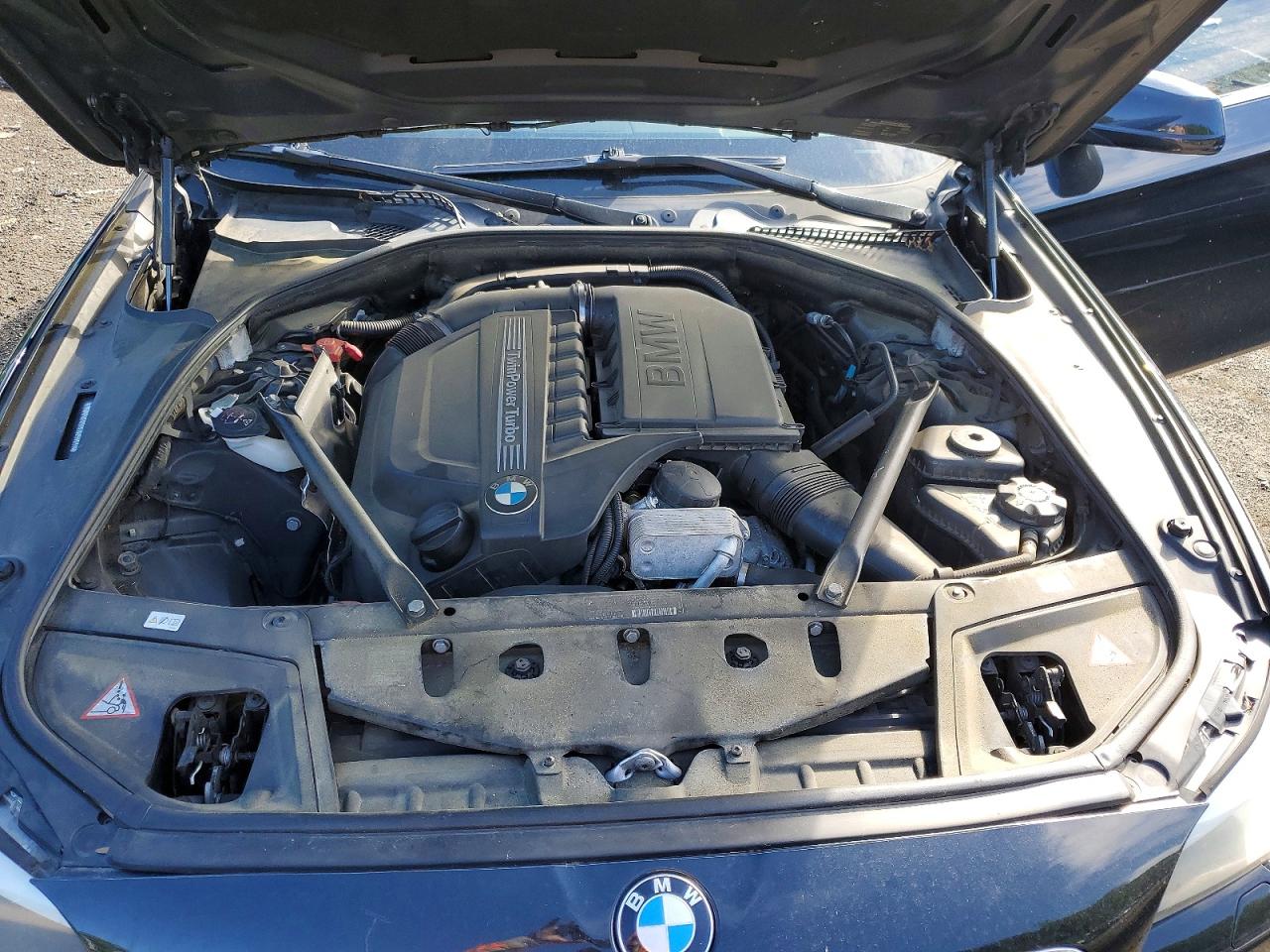 2012 Bmw 535 Xi Black vin: WBAFU7C53CDU59631