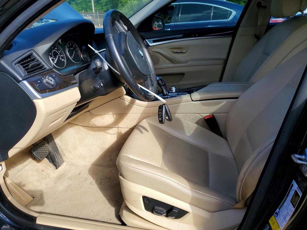 2012 Bmw 535 Xi Black vin: WBAFU7C53CDU59631