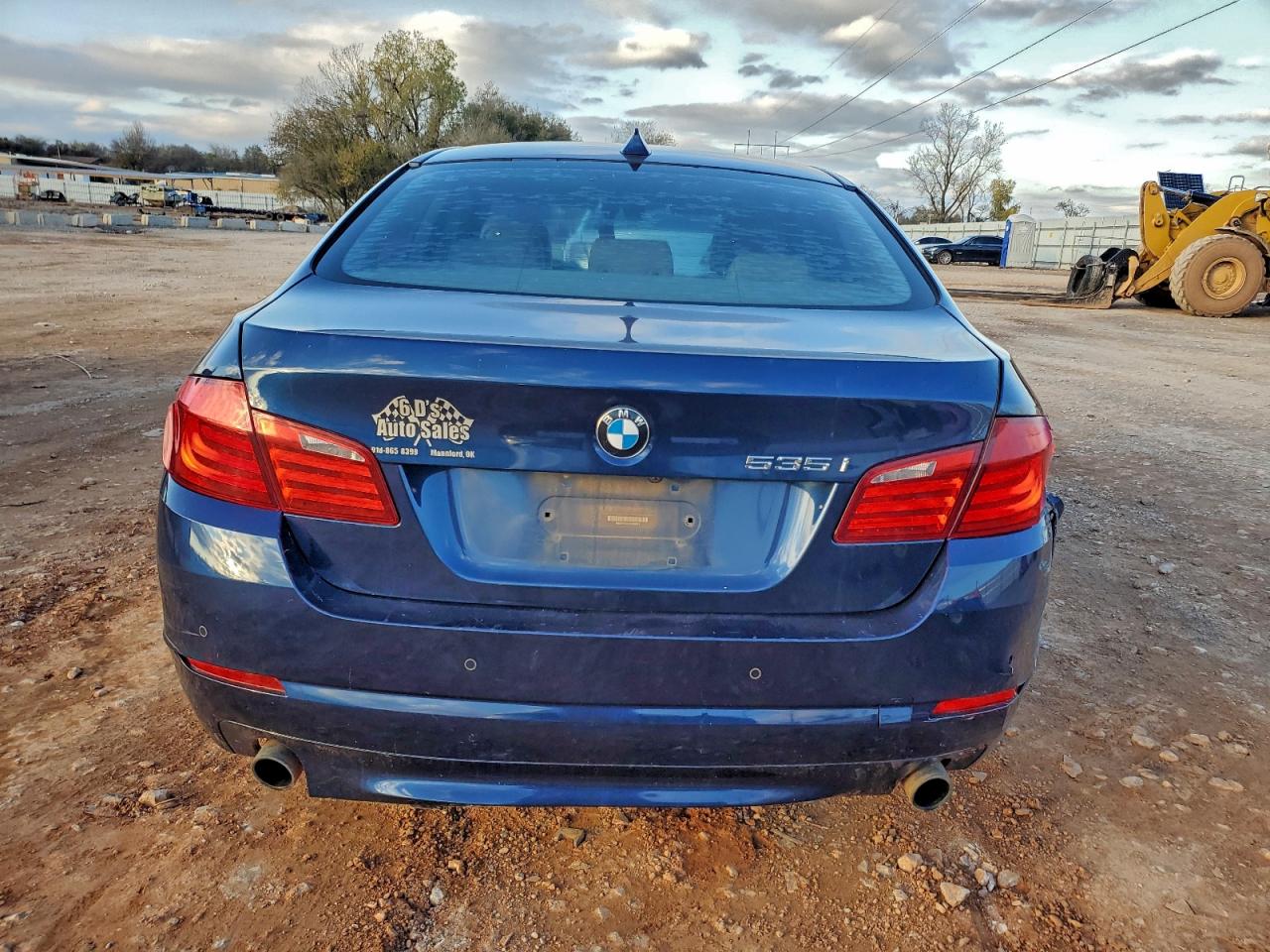 2012 Bmw 535 Xi Blue vin: WBAFU7C53CDU60875