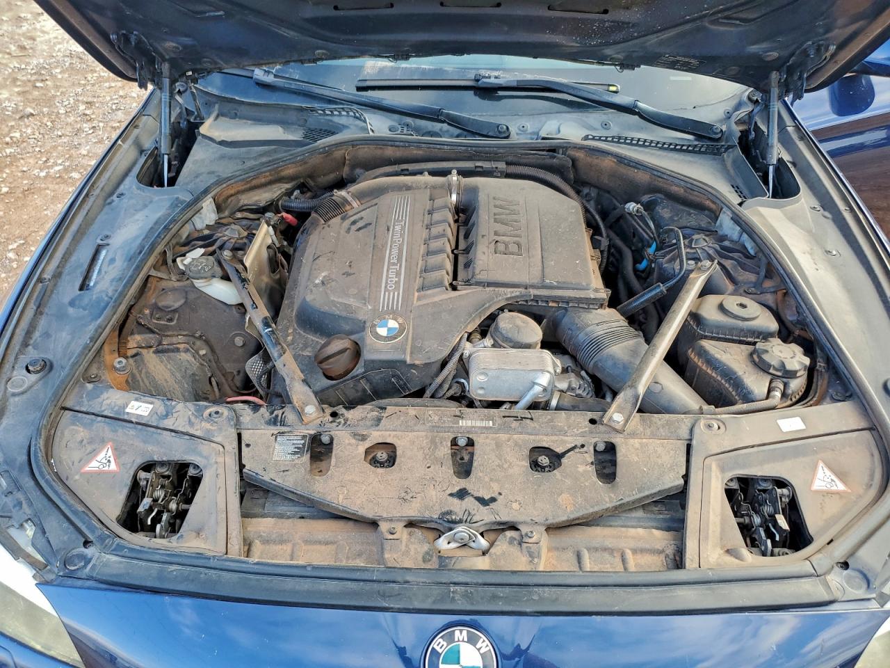 2012 Bmw 535 Xi Blue vin: WBAFU7C53CDU60875