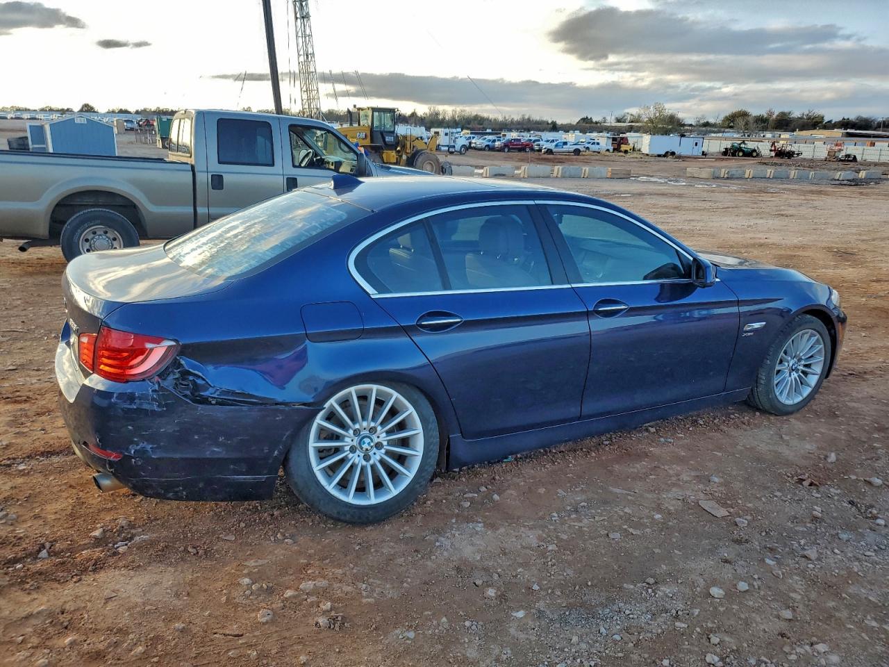 2012 Bmw 535 Xi Blue vin: WBAFU7C53CDU60875