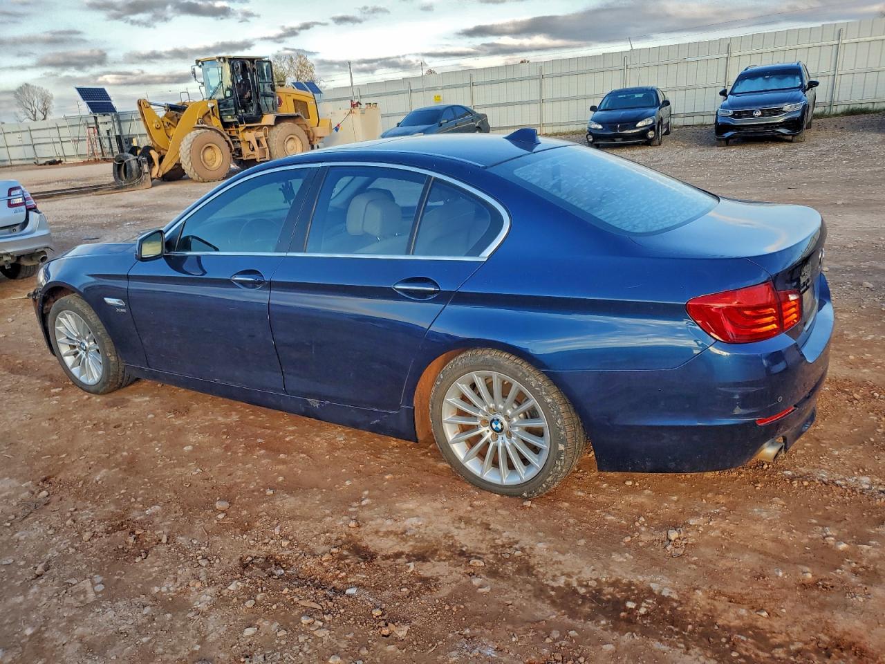 2012 Bmw 535 Xi Blue vin: WBAFU7C53CDU60875
