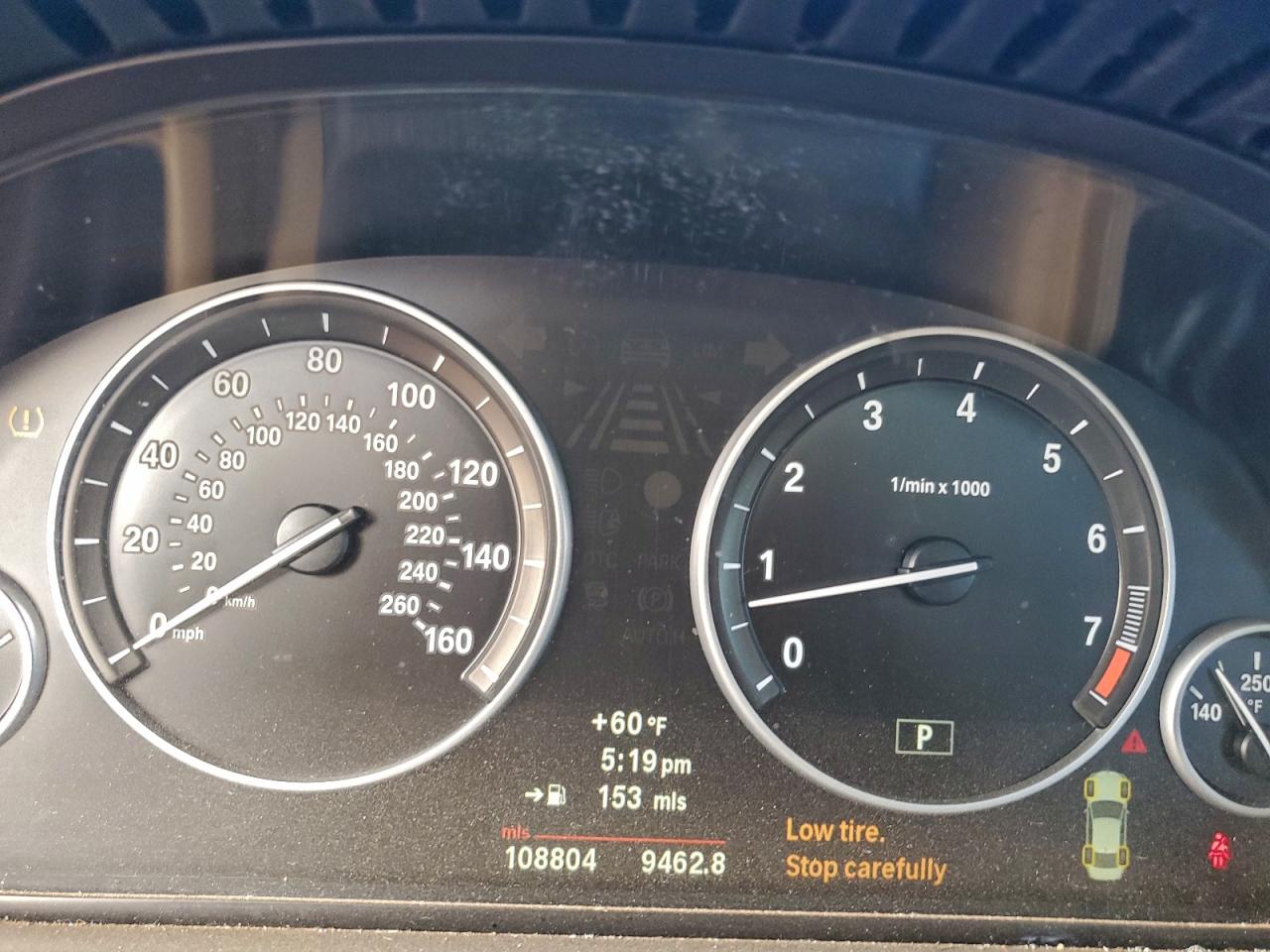 2012 Bmw 535 Xi Blue vin: WBAFU7C53CDU60875