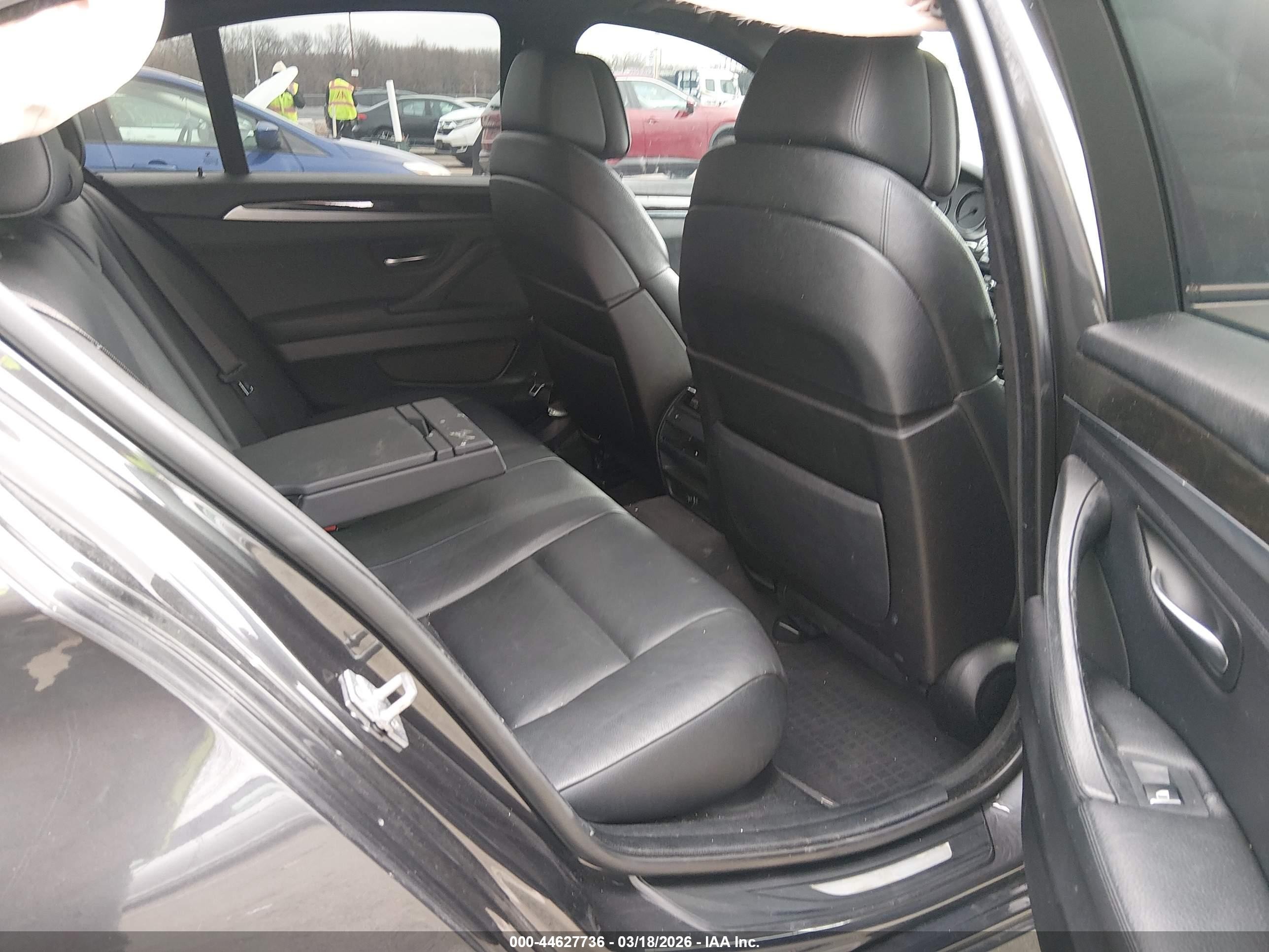 2012 Bmw 535i Xdrive Black vin: WBAFU7C53CDU61959