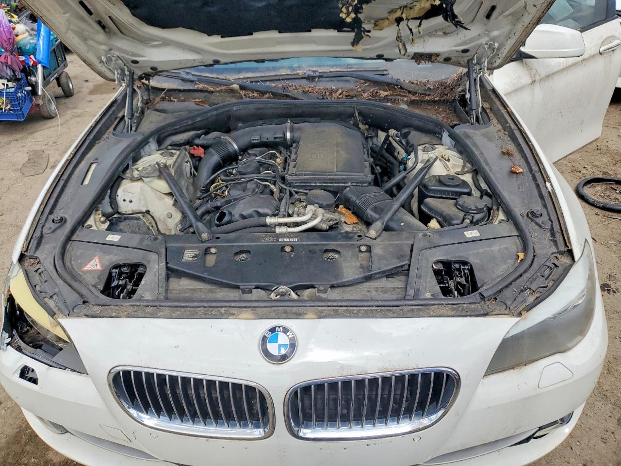 2012 Bmw 535 Xi White vin: WBAFU7C53CDU62545