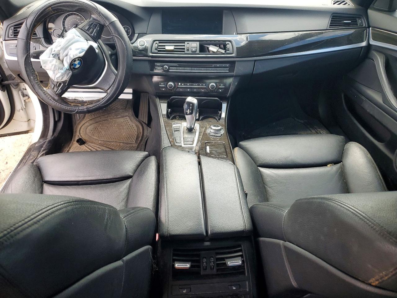 2012 Bmw 535 Xi White vin: WBAFU7C53CDU62545