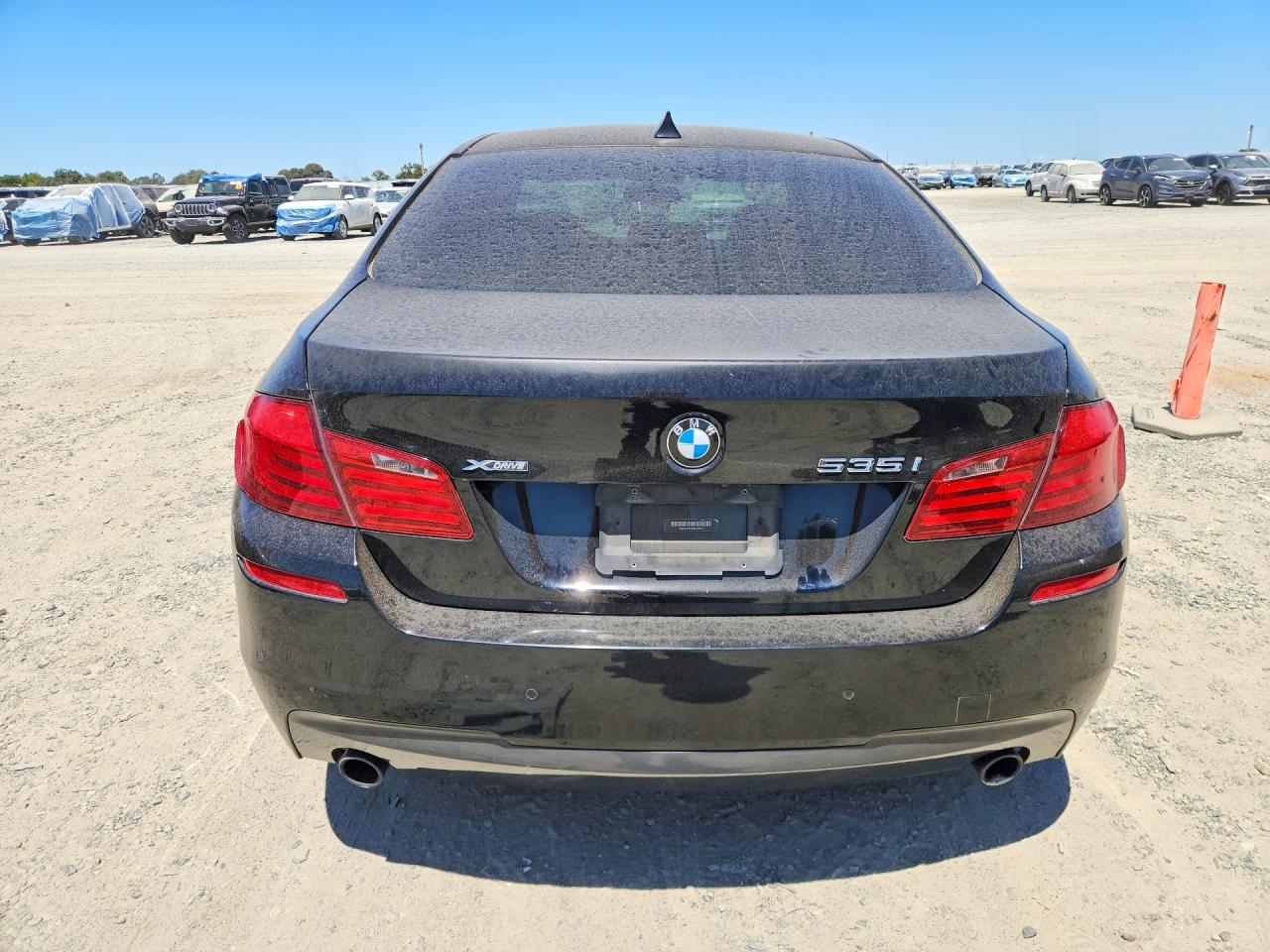 2013 Bmw 535 Xi Black vin: WBAFU7C53DDU76818