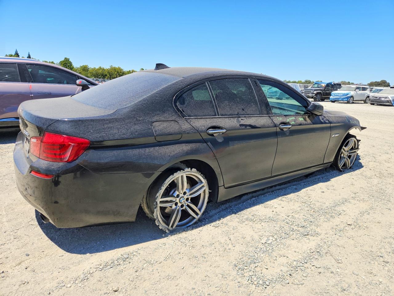 2013 Bmw 535 Xi Black vin: WBAFU7C53DDU76818