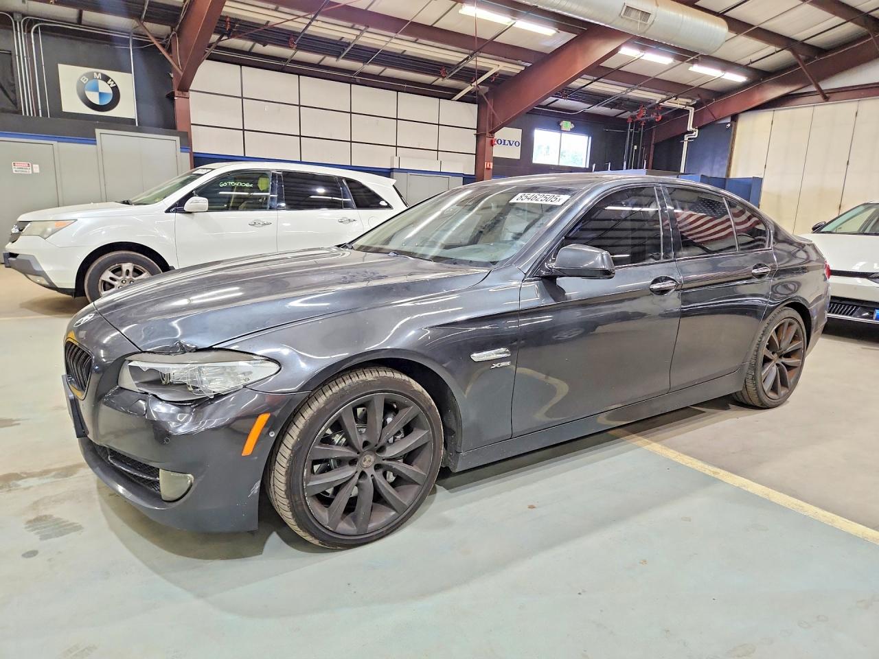 2011 Bmw 535 Xi Black vin: WBAFU7C54BC439828