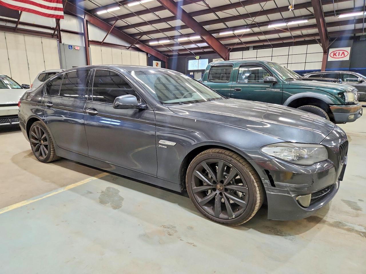2011 Bmw 535 Xi Black vin: WBAFU7C54BC439828