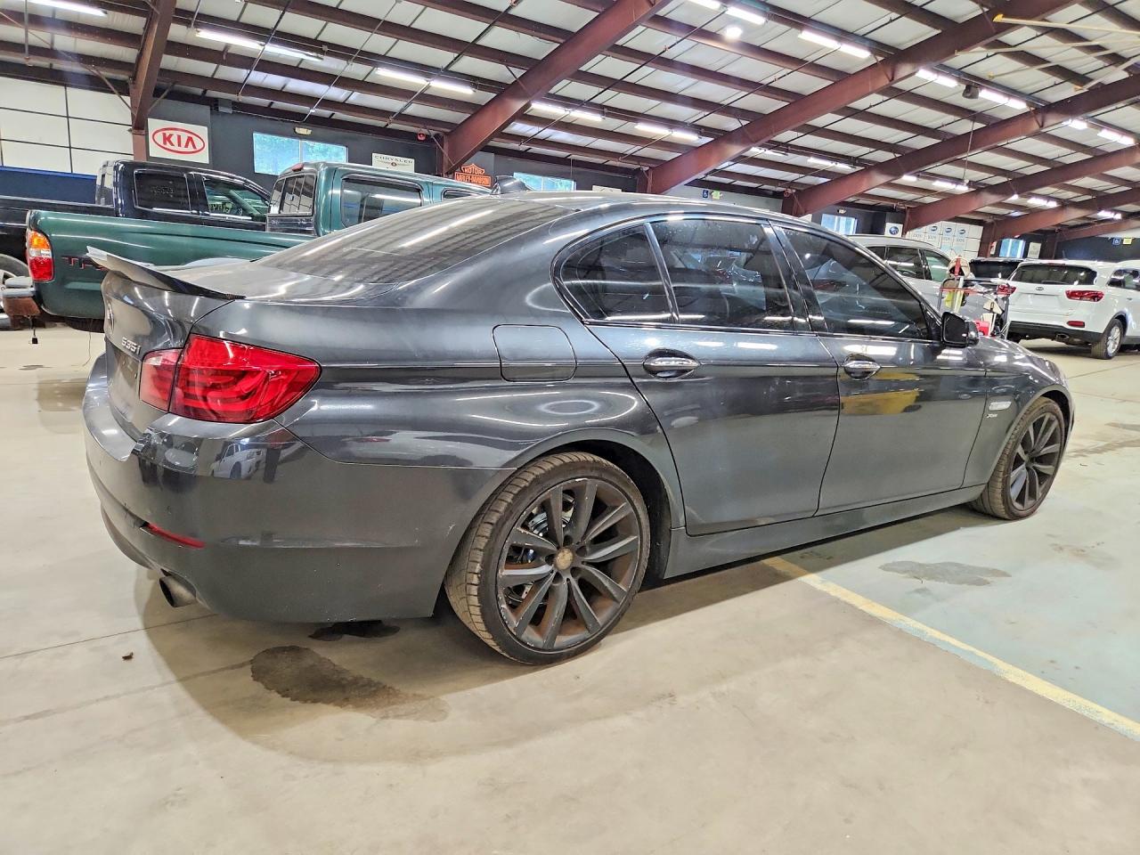 2011 Bmw 535 Xi Black vin: WBAFU7C54BC439828