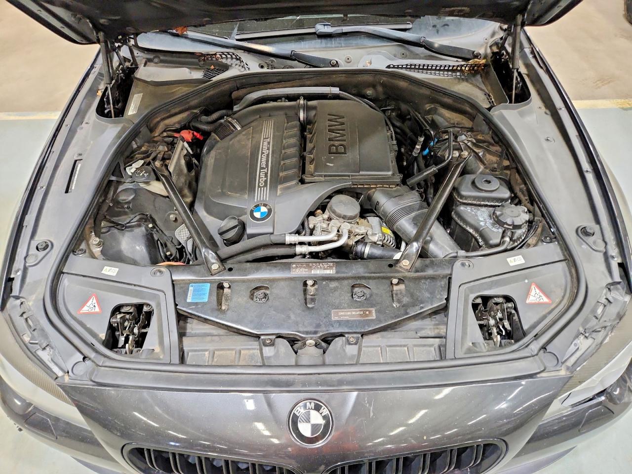2011 Bmw 535 Xi Black vin: WBAFU7C54BC439828