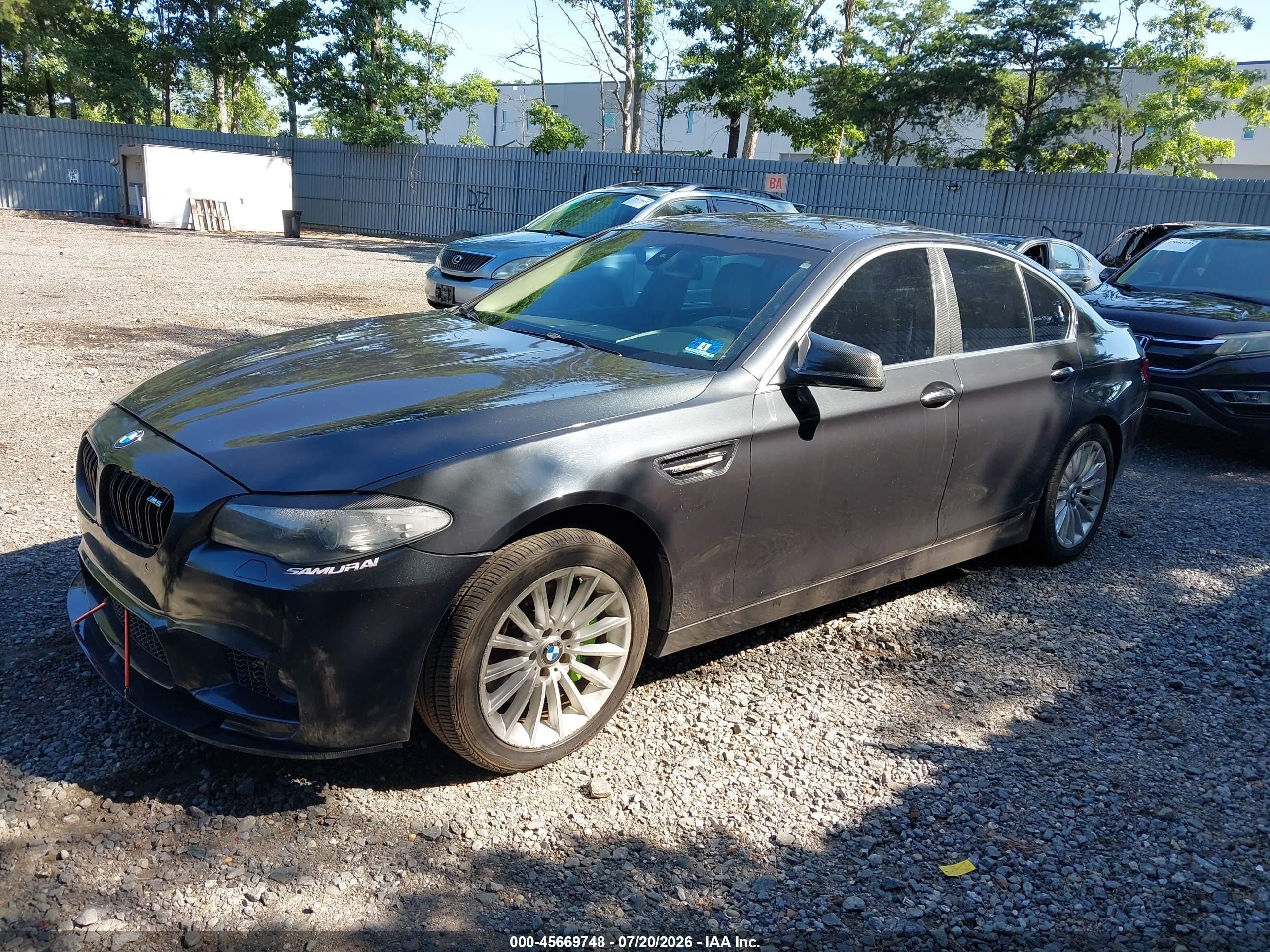 2011 Bmw 535i Xdrive Серый vin: WBAFU7C54BC771333