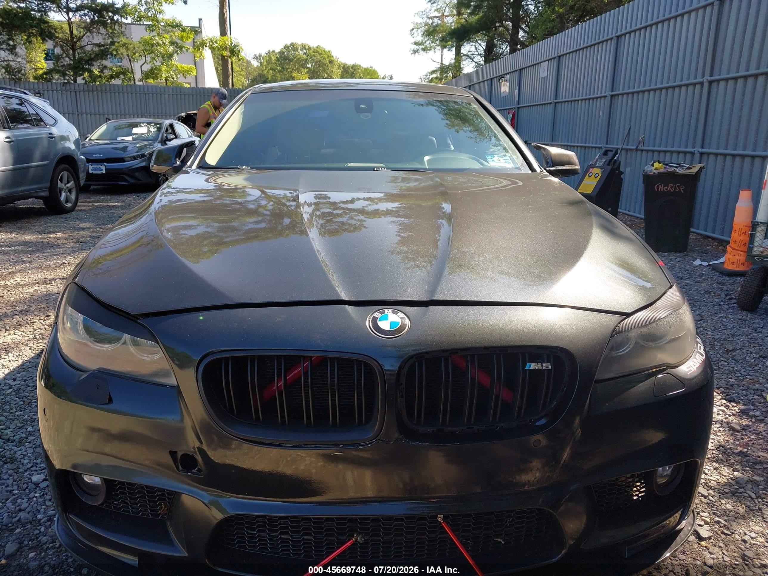 2011 Bmw 535i Xdrive Серый vin: WBAFU7C54BC771333