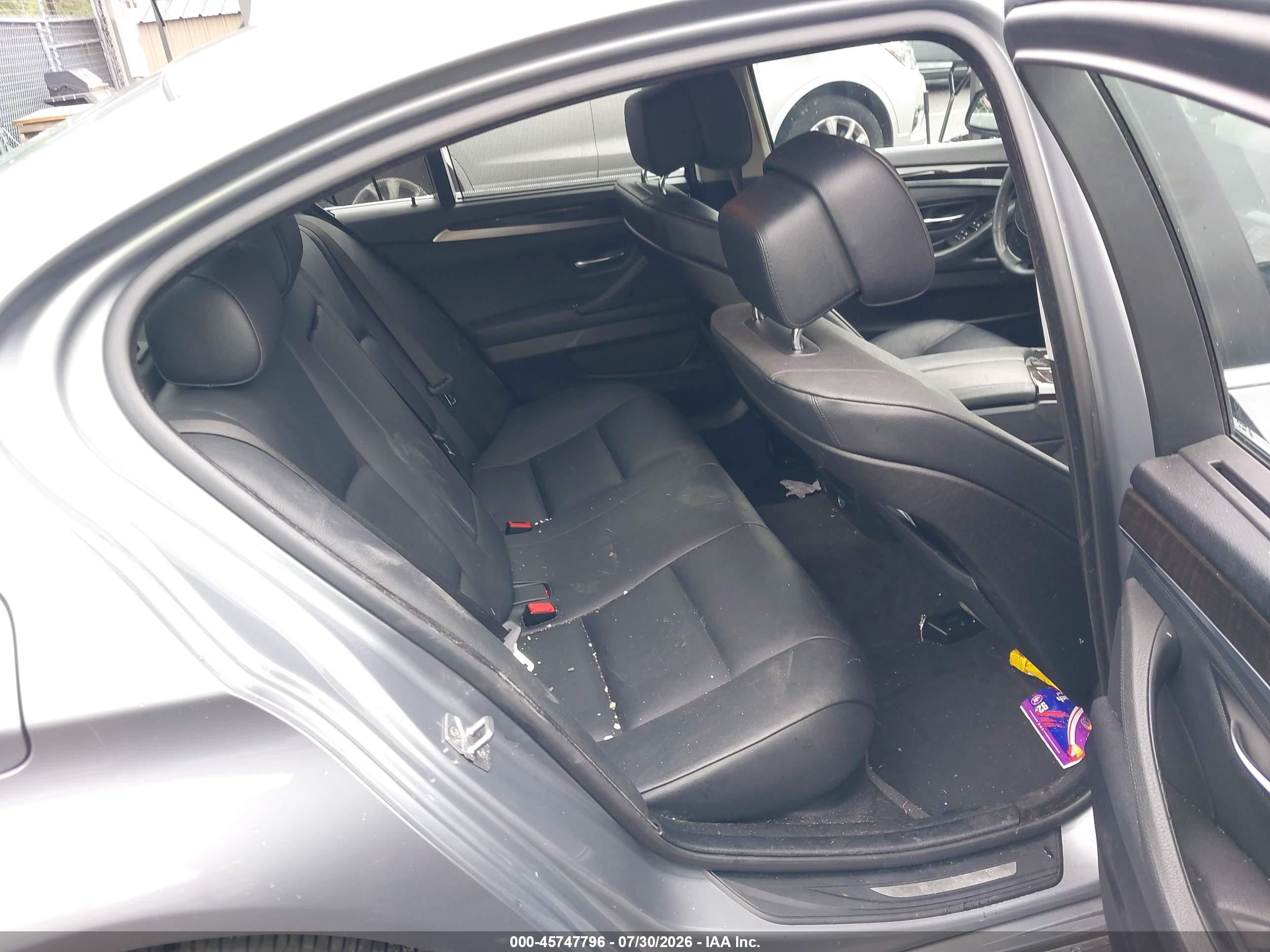 2011 Bmw 535i Xdrive Black vin: WBAFU7C54BC771851