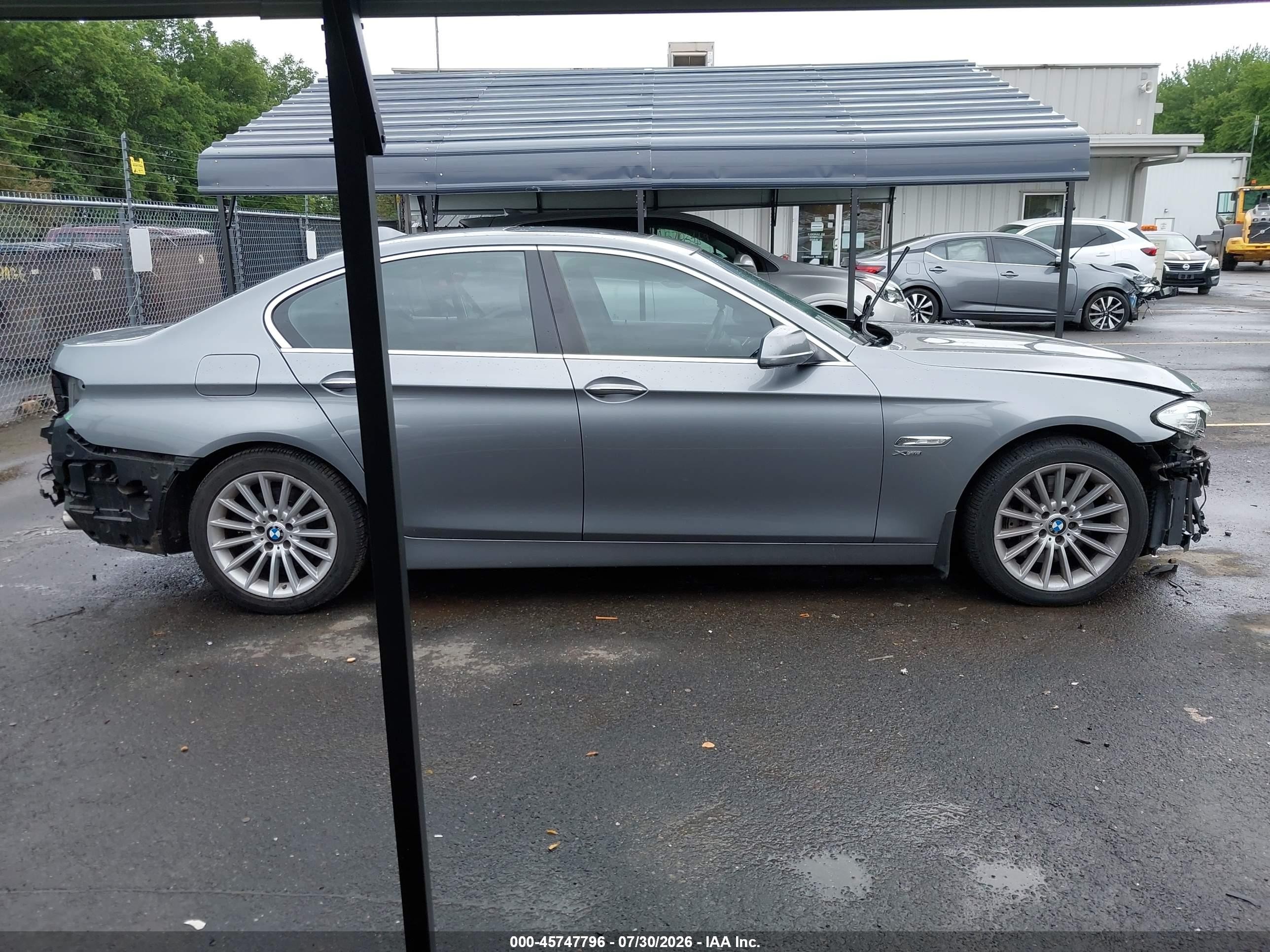 2011 Bmw 535i Xdrive Black vin: WBAFU7C54BC771851