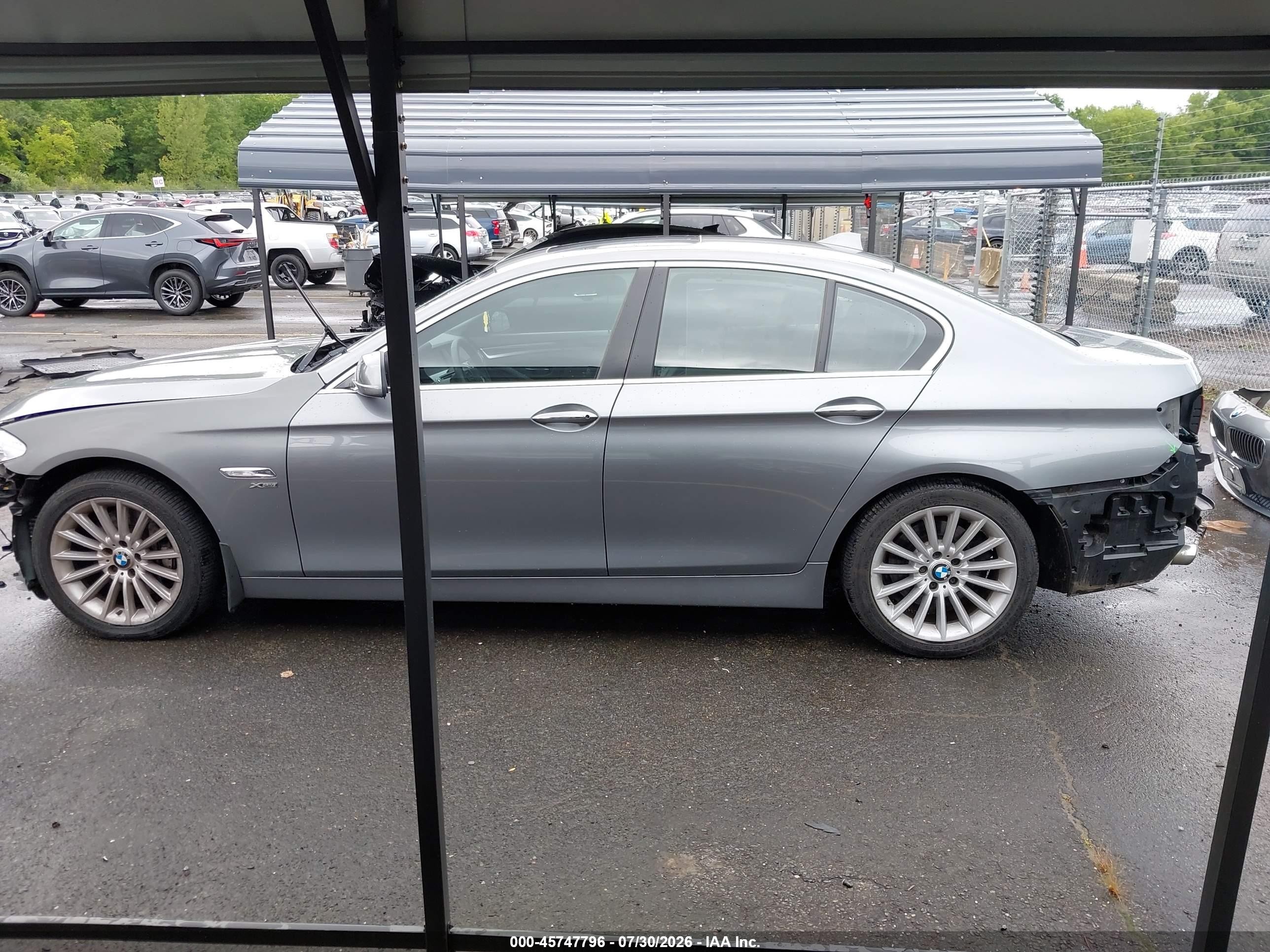 2011 Bmw 535i Xdrive Black vin: WBAFU7C54BC771851