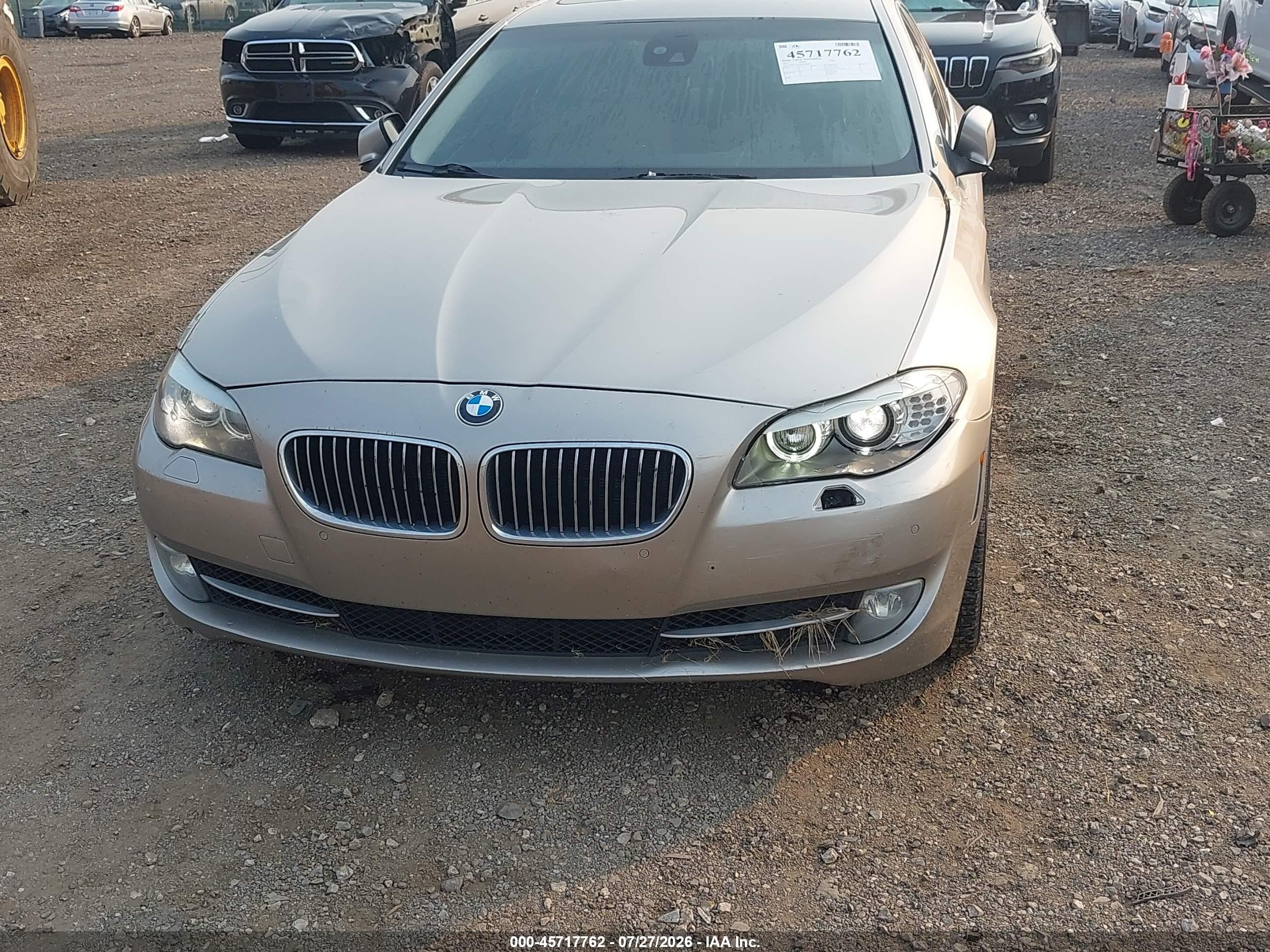 2011 Bmw 535i Xdrive Champagne vin: WBAFU7C54BC780405