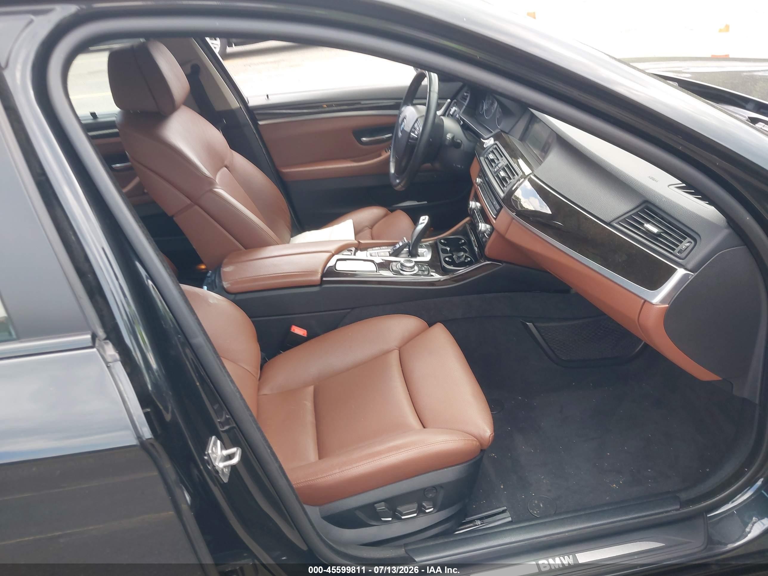 2011 Bmw 535i Xdrive Black vin: WBAFU7C54BC872095