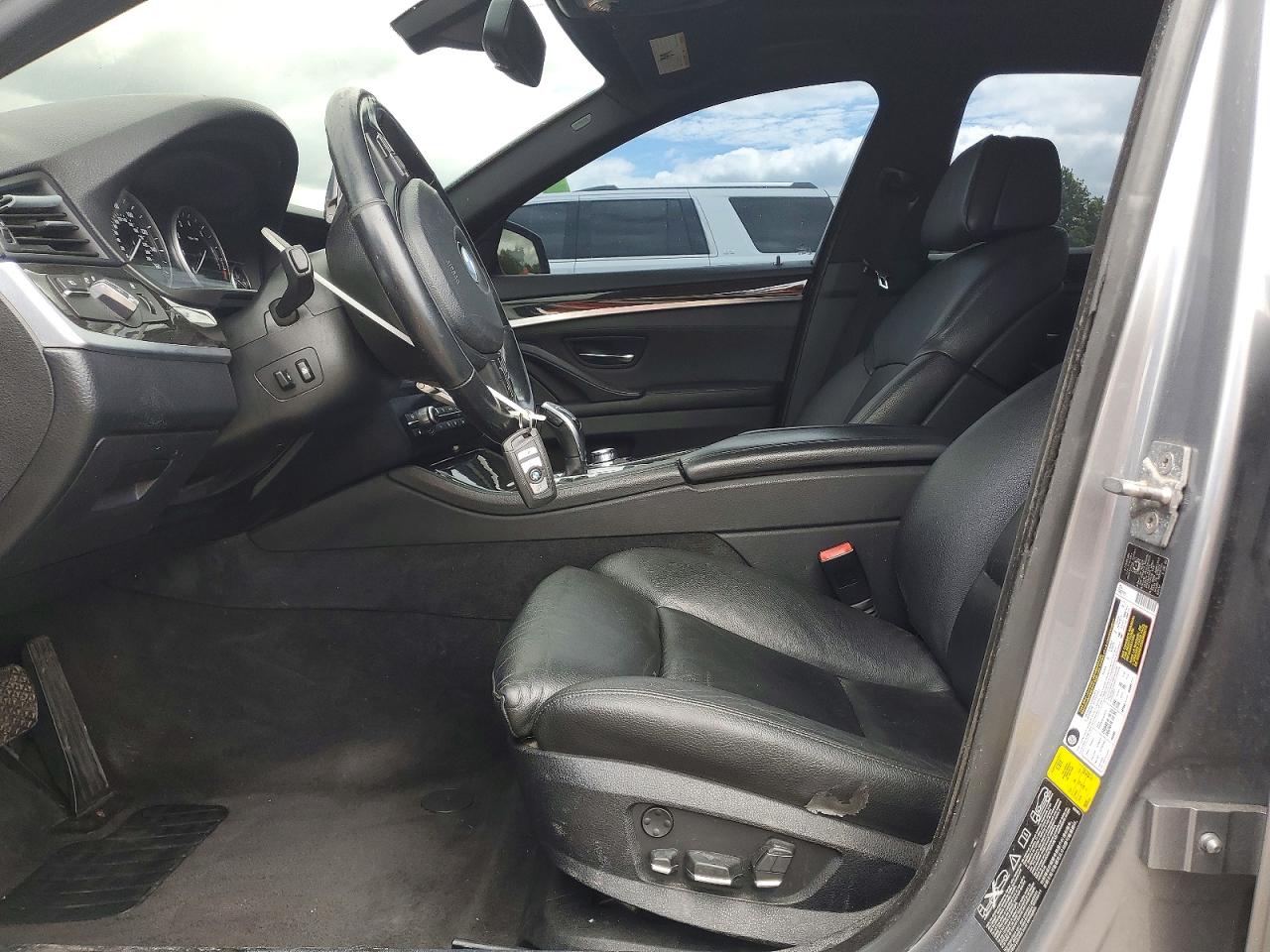 2012 Bmw 535 Xi Gray vin: WBAFU7C54CDU59458