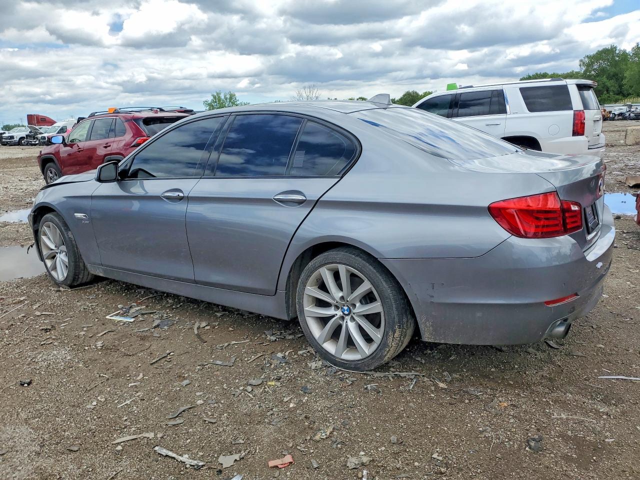 2012 Bmw 535 Xi Gray vin: WBAFU7C54CDU59458