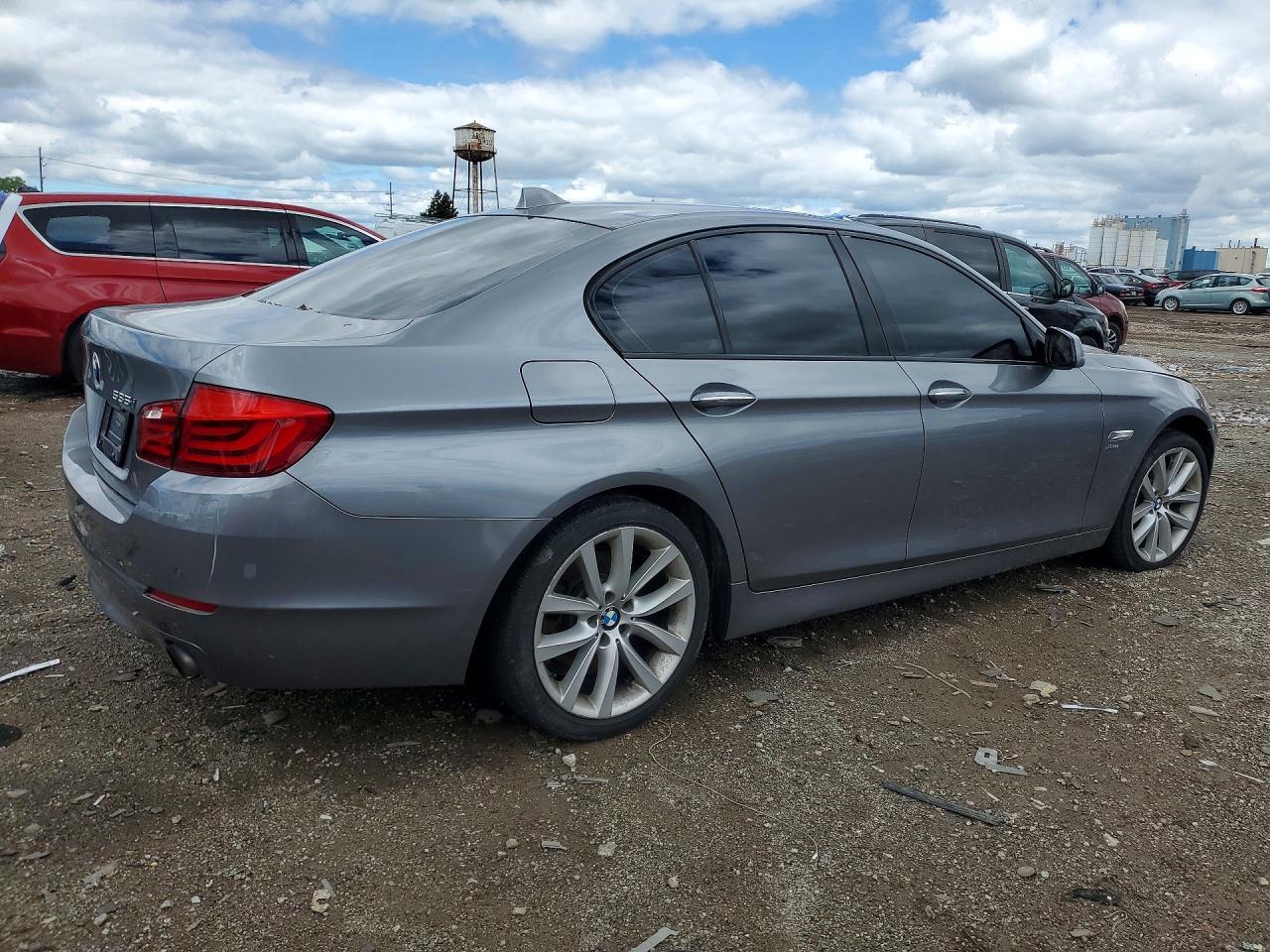 2012 Bmw 535 Xi Gray vin: WBAFU7C54CDU59458
