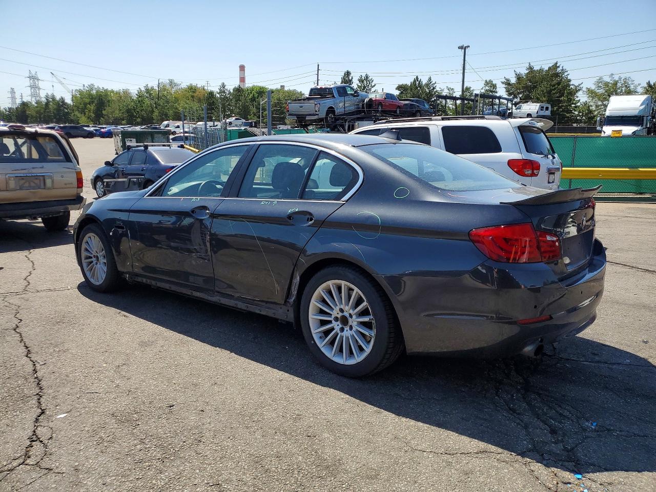 2013 Bmw 535 Xi Gray vin: WBAFU7C54DDU67934