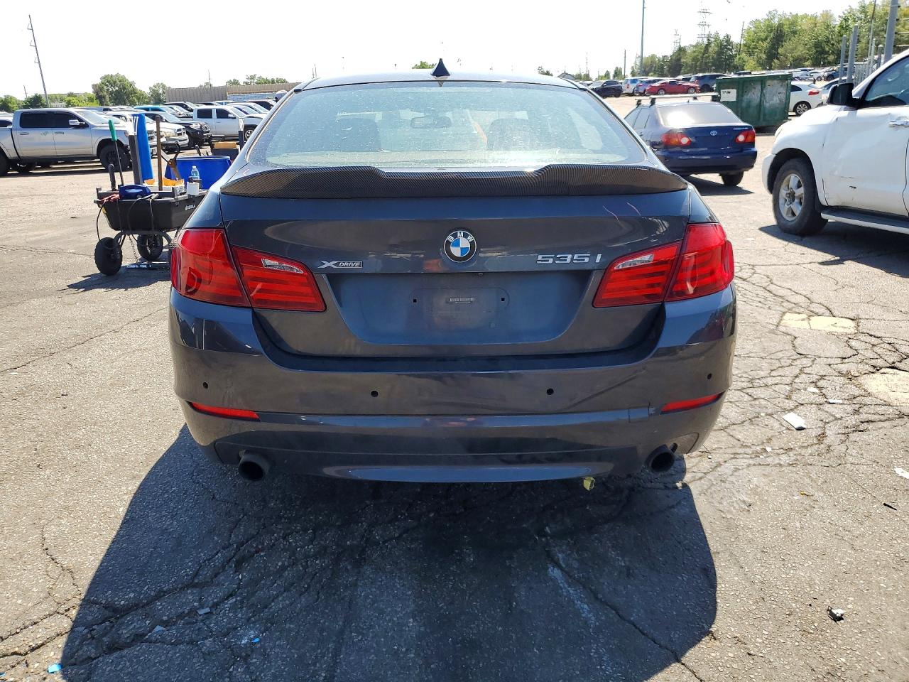 2013 Bmw 535 Xi Gray vin: WBAFU7C54DDU67934