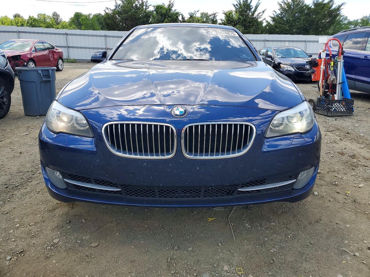 2013 Bmw 535 Xi Синий vin: WBAFU7C54DDU69019