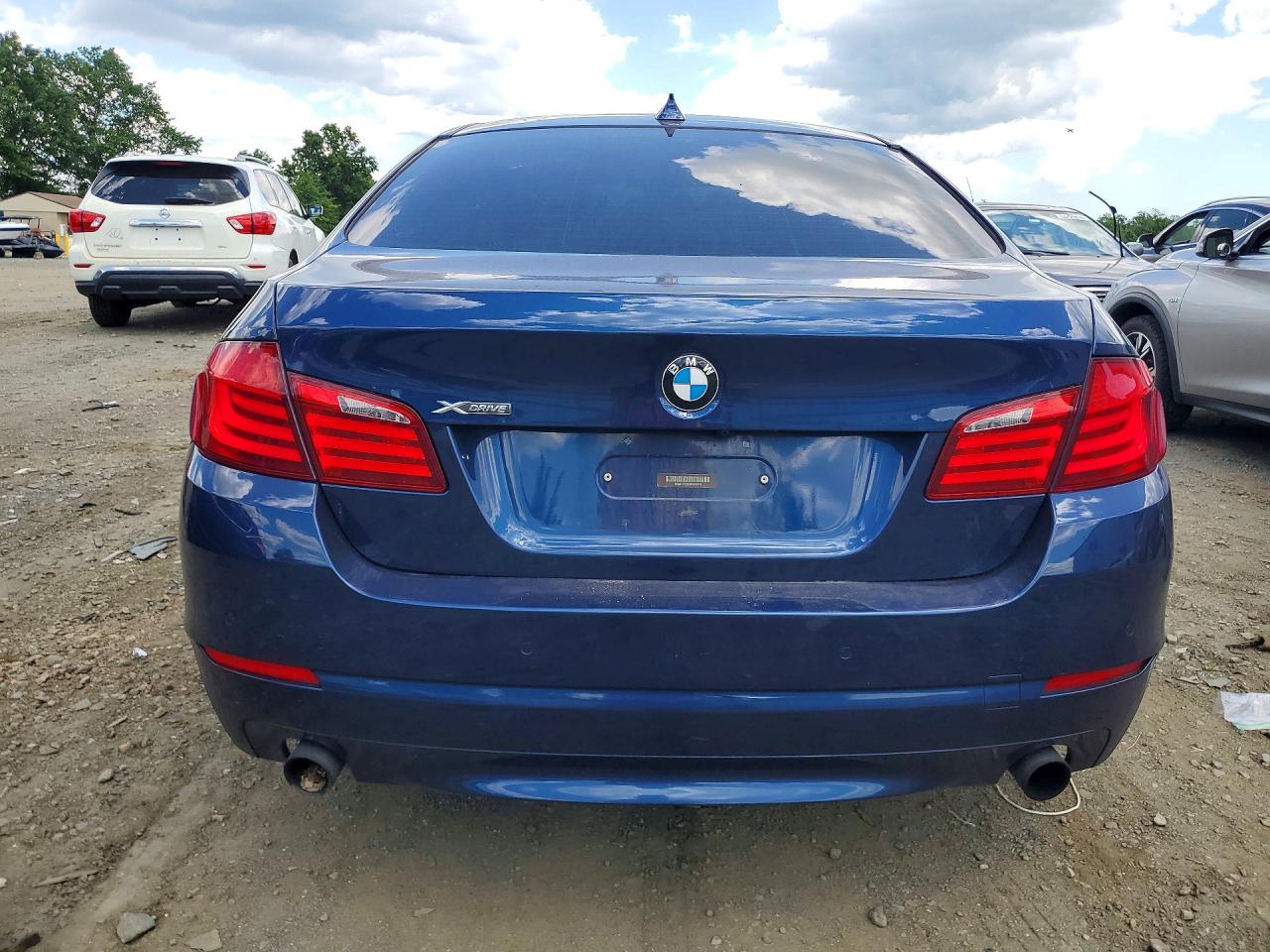 2013 Bmw 535 Xi Синий vin: WBAFU7C54DDU69019