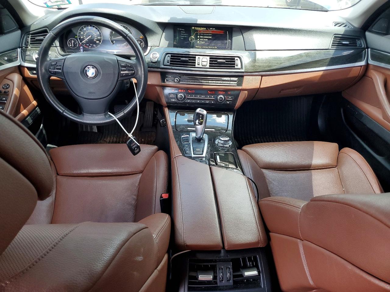 2013 Bmw 535 Xi Синий vin: WBAFU7C54DDU69019