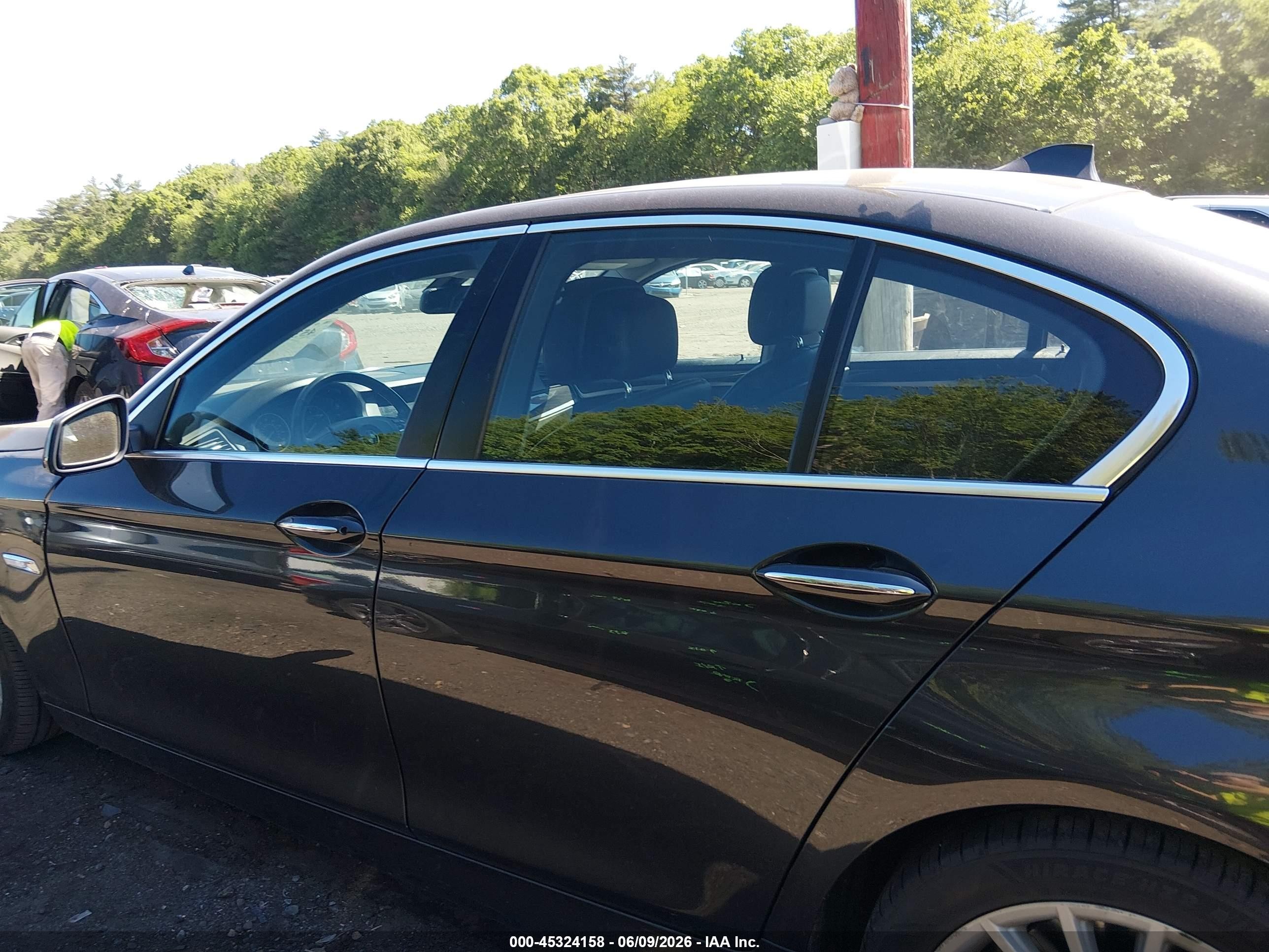 2013 Bmw 535i Xdrive Black vin: WBAFU7C54DDU74155