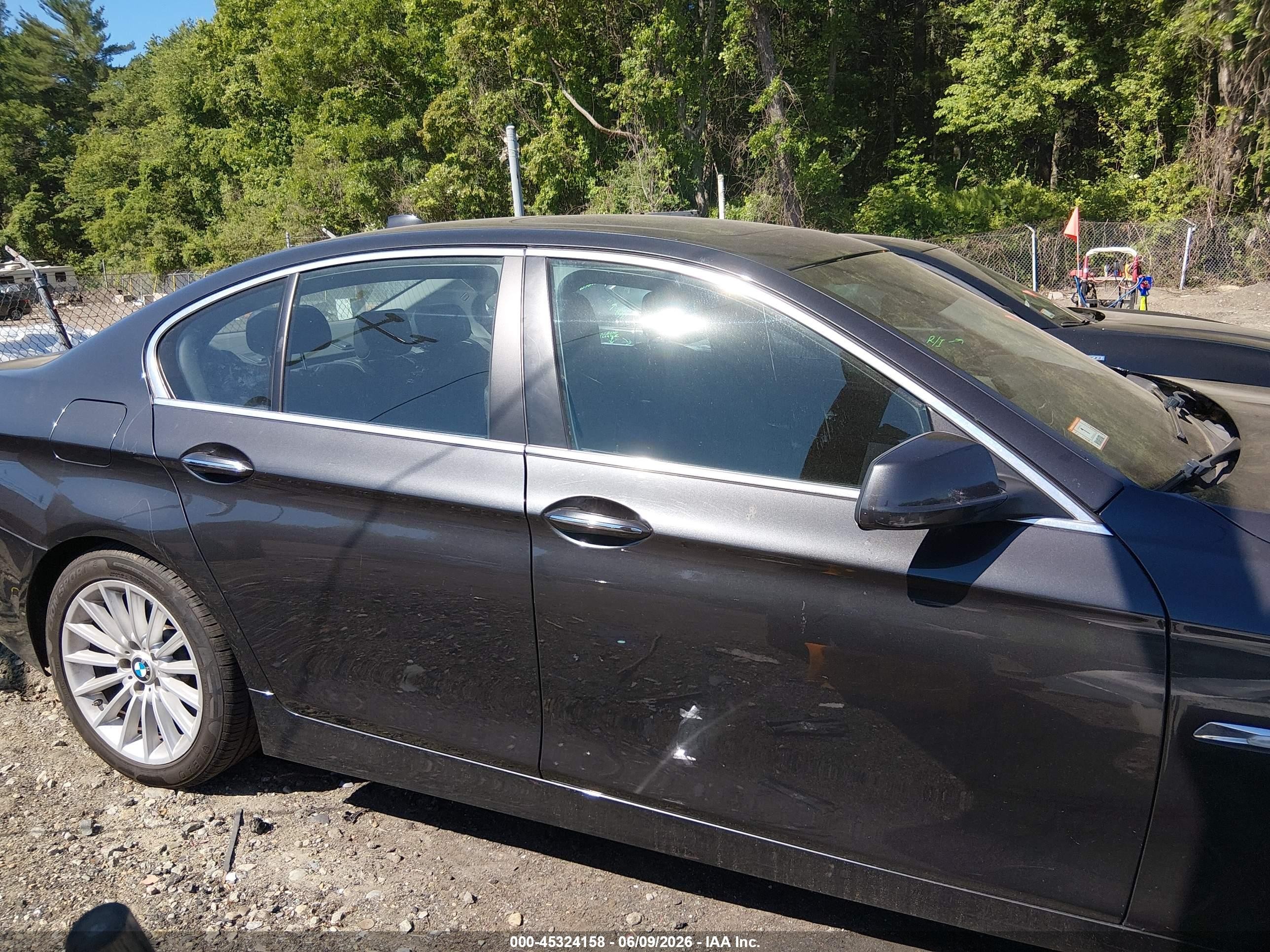 2013 Bmw 535i Xdrive Black vin: WBAFU7C54DDU74155