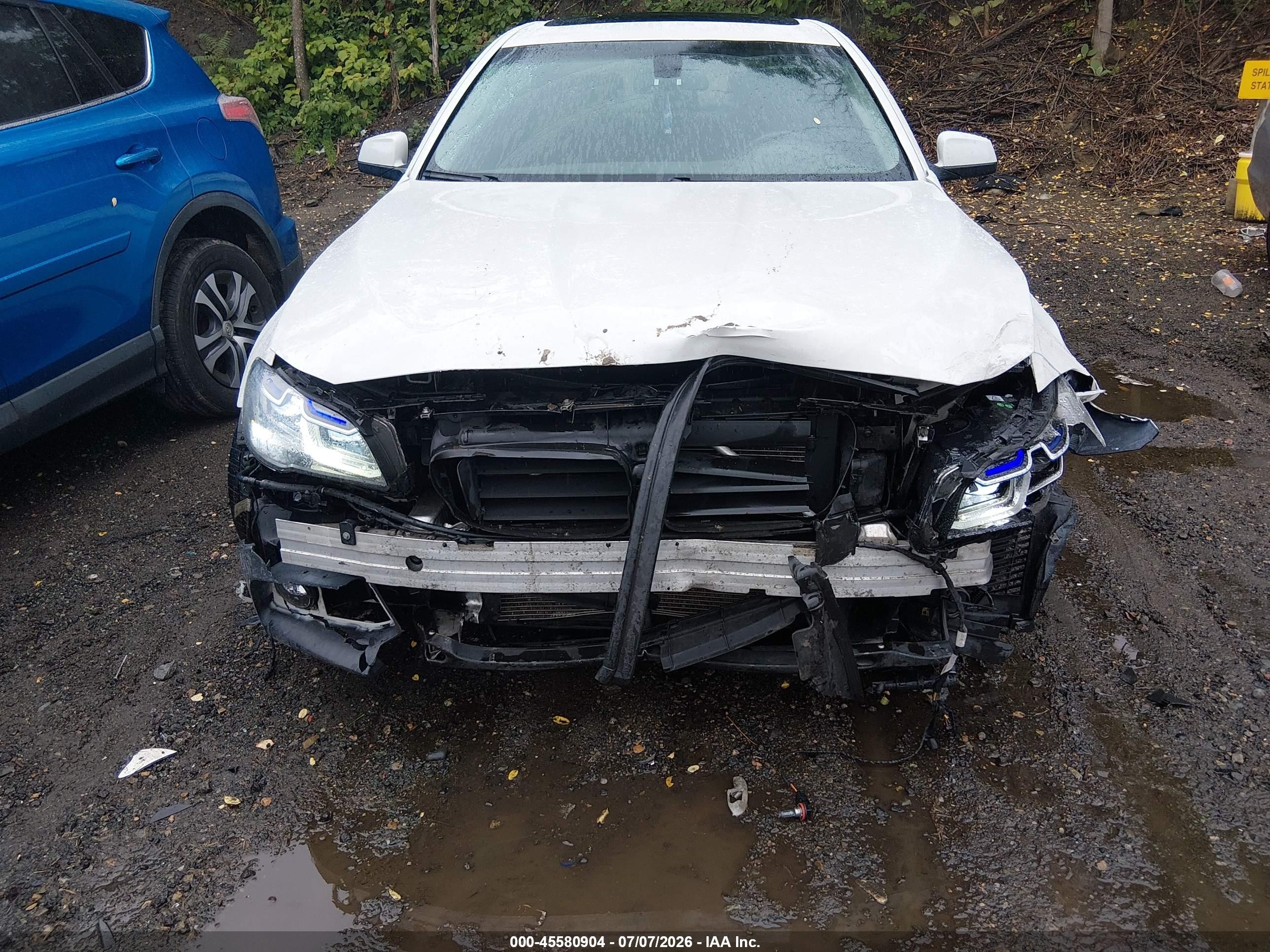 2013 Bmw 535i Xdrive White vin: WBAFU7C54DDU74916